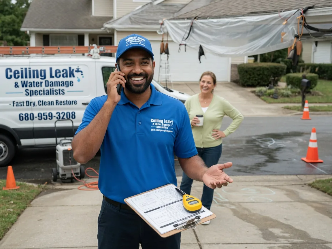 Ceiling Leak Cleanup East Calais, VT FAQs